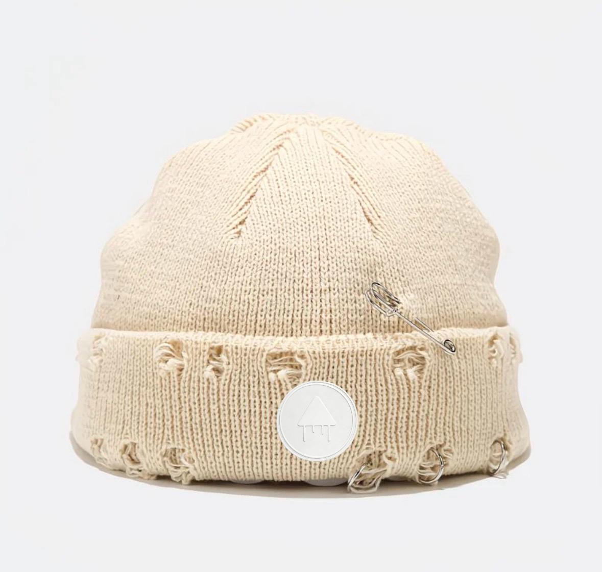 Frienemies Distressed Knit Beanie - Image 3